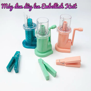  Máy đan dây len Embellish Knit dụng cụ đan dây len cầm tay 