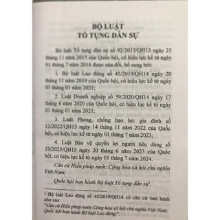 Sách__Bộ Luật Tố Tụng Dân Sự (Tái Bản)