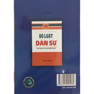 Sách__Bộ Luật Tố Tụng Dân Sự (Tái Bản)