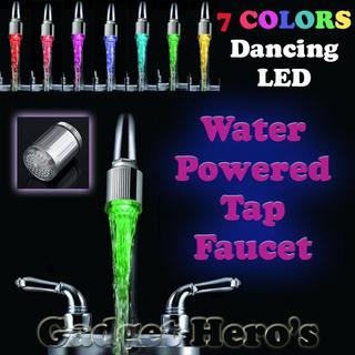 Đầu vòi nước phát sáng tự động đổi màu - Đổi màu LED theo nhiệt độ nước (Xanh/Đỏ/Tím)