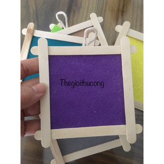 khung ảnh que kem