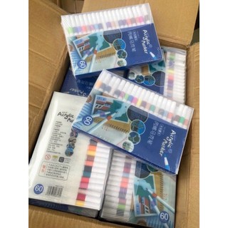 Comno 2 hộp màu acrylic x 48 màu