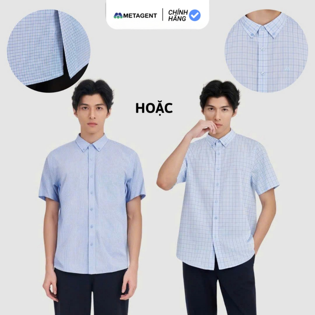 Áo sơ mi nam cổ đức chất liệu BAMBOO cao cấp Metagent MS 16E4339 | BigBuy360 - bigbuy360.vn