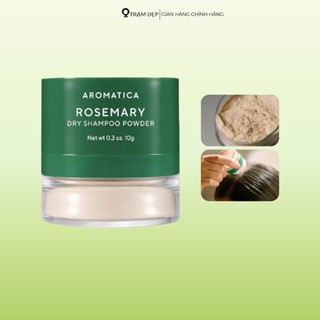 Phấn Gội Khô Hương Thảo Aromatica Rosemary Dry Shampoo Power 10g