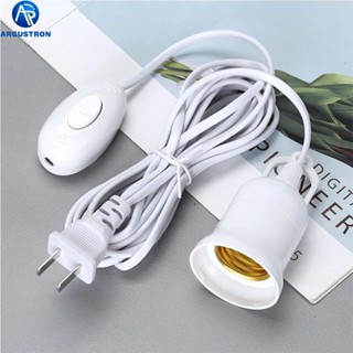 Đui đèn liền dây E27 có móc treo công tắc liền phích cắm chống vỡ , Dây điện kèm đui chịu nhiệt chịu mưa