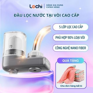 New đầu lọc nước tại vòi lõi lọc nước tại vòi công nghệ nano fiber loại bỏ tạp chất có hại