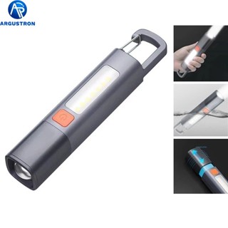 Đèn Pin LED  Siêu Sáng Chống Thấm Nước Kèm Móc Tiện Dụng