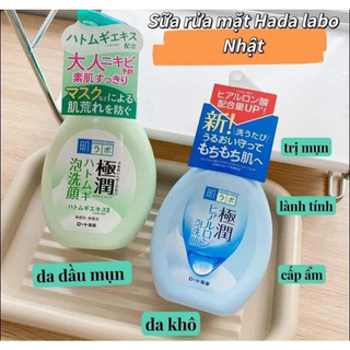 Sữa rửa mặt tạo bọt Hada Labo Nhật Bản (mẫu mới) 160ml