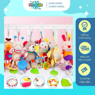 Thú Bông Treo Xe Đẩy Cho Bé Sơ Sinh Xúc Xắc Treo Nôi Cũi Kích Thích Thị Giác BBSKY TN25