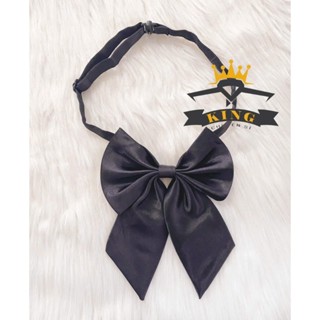 Nơ bướm đeo cổ nữ cho áo đồng phục học sinh công sở KING vải lụa bóng style xinh xắn đẹp giá rẻ [X03]  X15 X16 X18 X003
