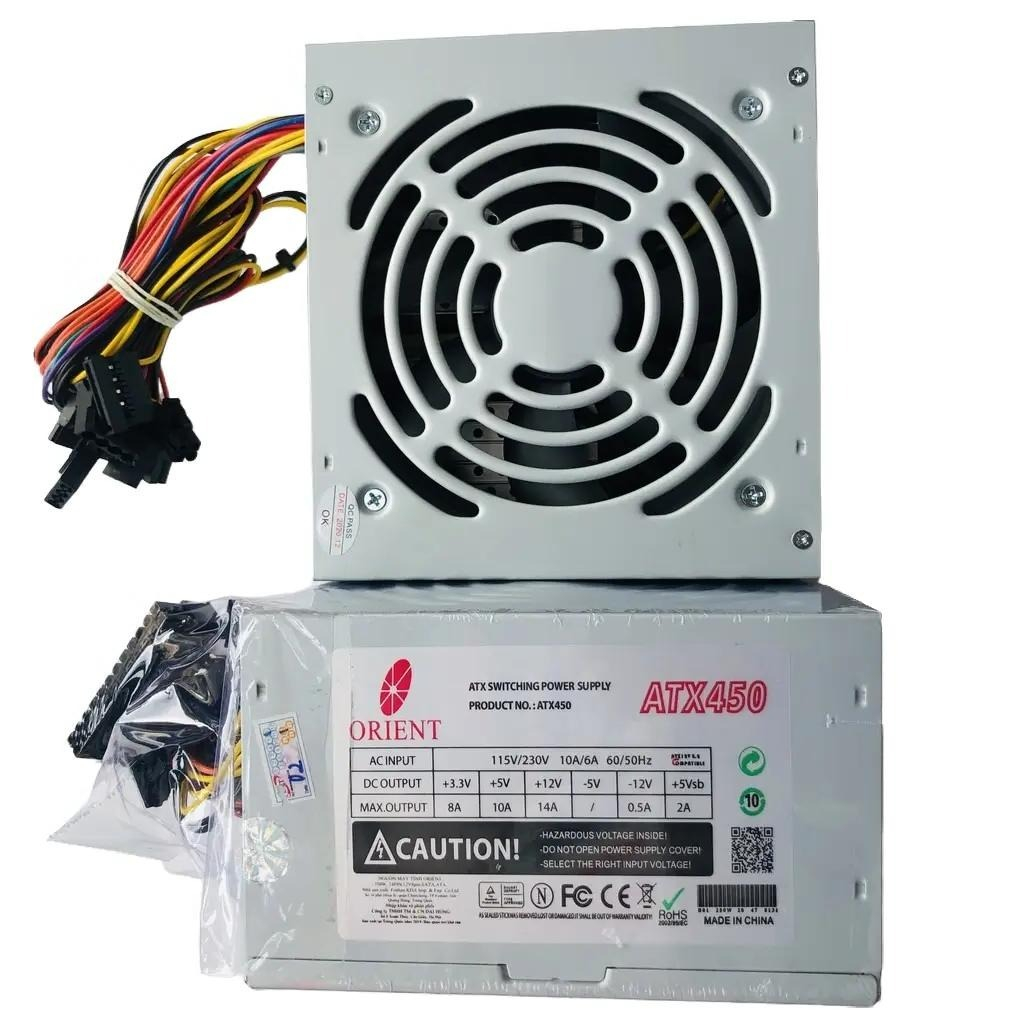 NGUỒN MÁY TÍNH ĐỂ BÀN ORIENT 450W Fan 12 - NGUỒN RẺ VĂN PHÒNG