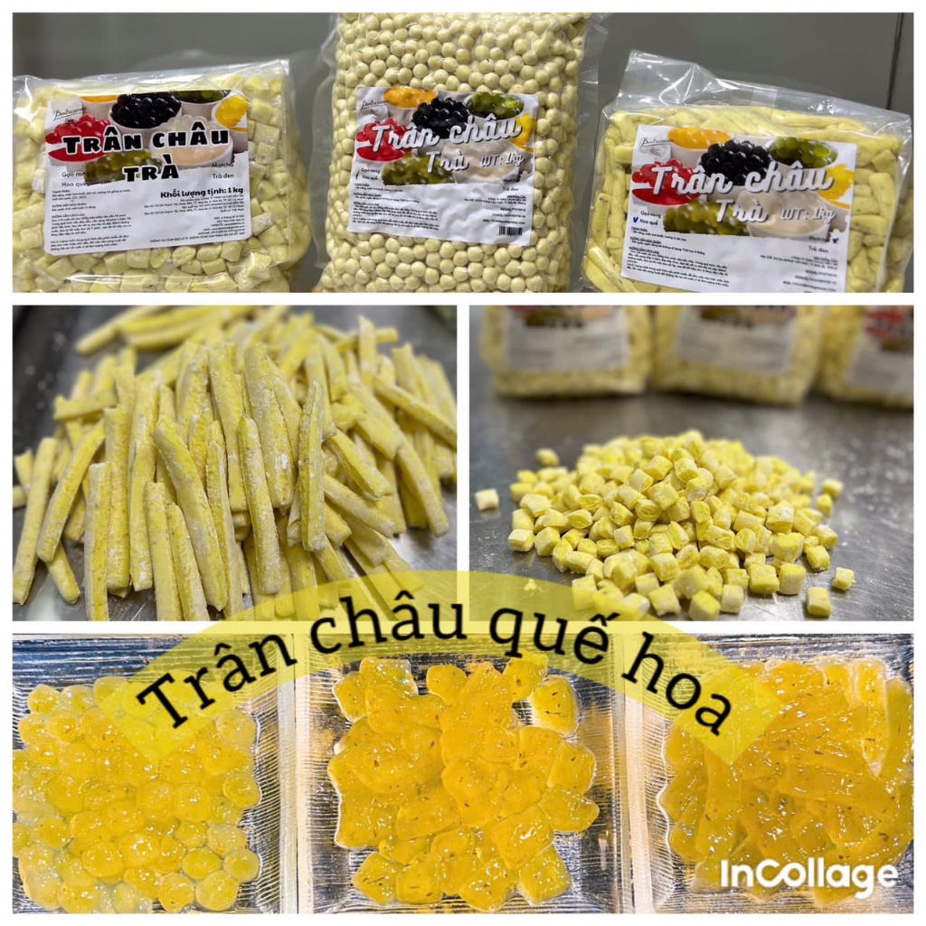Trân Châu Quế Hoa vuông 1kg