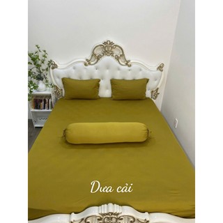 Bộ Drap Thun Hàn Quốc Mát Lạnh { 4 món } đủ size