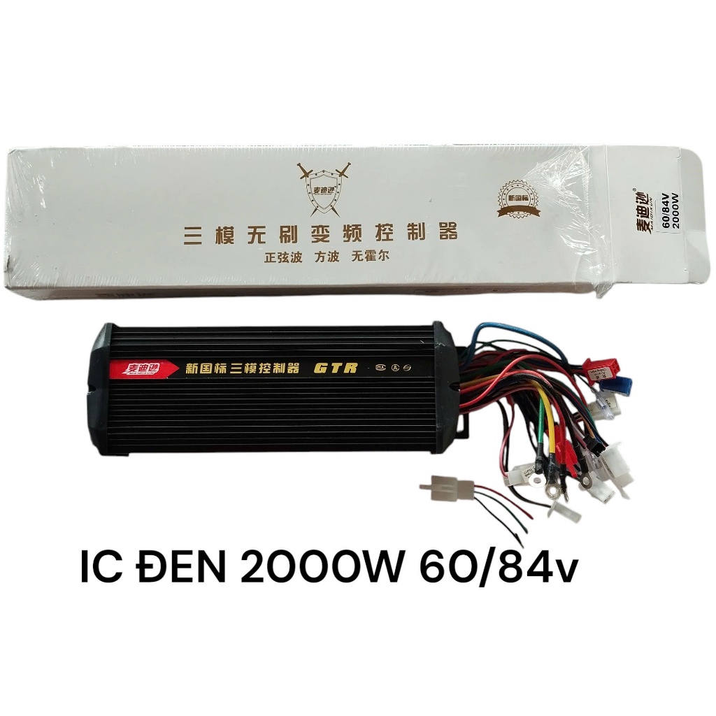 Ic đen chỉ đỏ 2000w 60v-84v lắp xe điện
