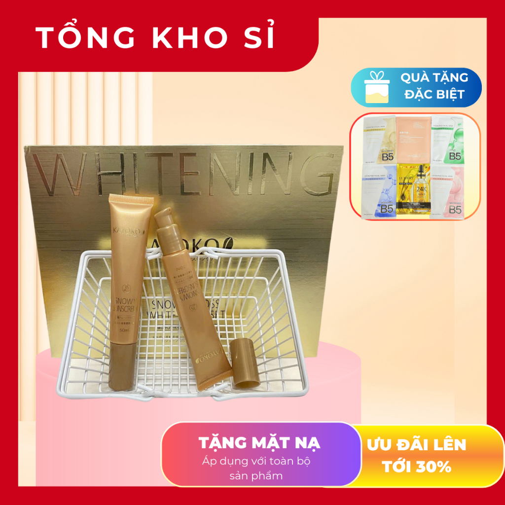 KEM BB KAYOKO VÀNG NHẬT BẢN DƯỠNG TRẮNG DA CẤP ẨM NÂNG TONE DA TỰ NHIÊN
