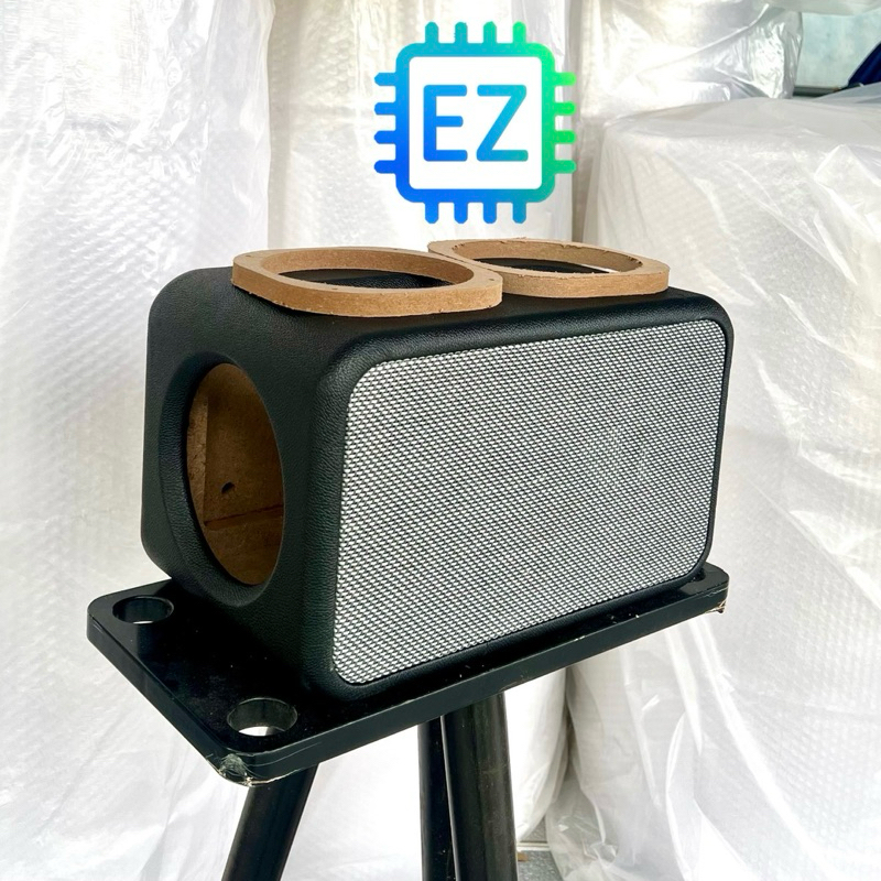 Thùng loa, Box loa, Vỏ loa bo cong Boombox 2 bọc da ecang hoàn thiện