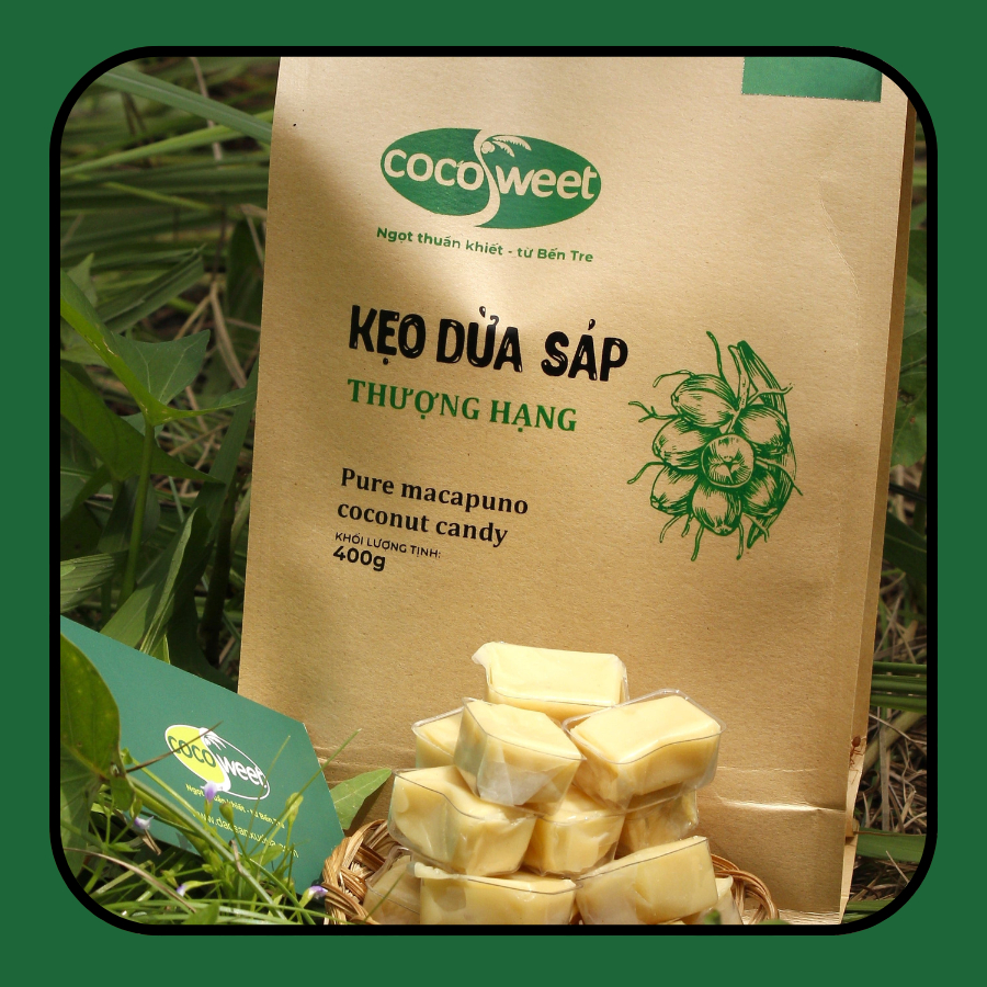 Kẹo dừa sáp thượng hạng Cocosweet-C06-dẻo thơm