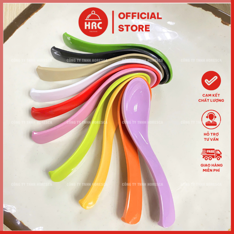 Thìa Nhựa Phíp Fataco No25 Thìa 186 Nhiều Màu Thìa Ăn Chè Xinh
