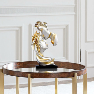 Tượng Trang Trí Đôi Tình Nhân Decor Tủ Kệ Phòng Khách Phòng Ngủ