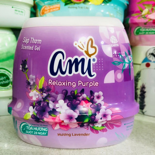 Sáp thơm Ami thư giãn hương hoa oải hương 200g