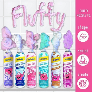 Bình xịt sữa tắm dạng bọt kem cho trẻ em Mr. Bubble Bubble Foam Soap 228,6g (Mỹ)