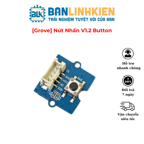 Nút Nhấn V1.2 Button [Grove]  Banllinhkien
