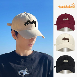 Mũ lưỡi trai nón kết nữ nam thêu chữ phong cách Hàn Quốc ulzzang form cứng đa dạng màu sắc