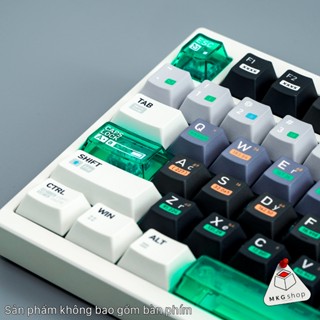 Keycap Chemical - PBT dyesub - Xuyên led một phần - Cherry profile - Nút bàn phím cơ rẻ đẹp