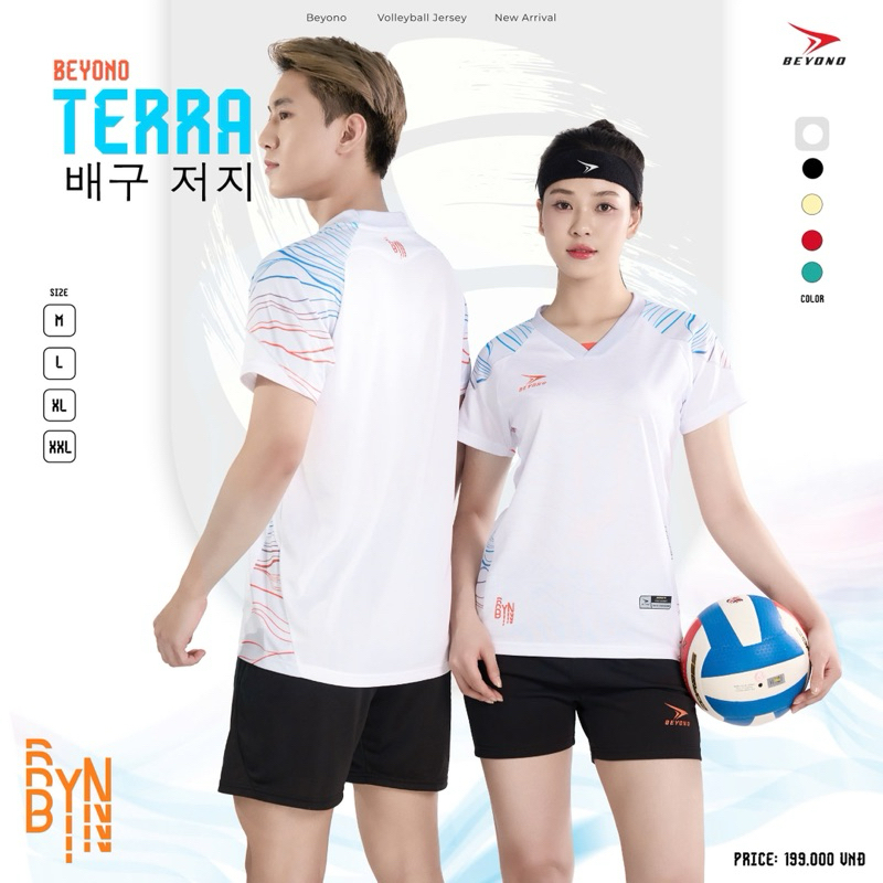 Bộ đồ bóng chuyền Beyono Terra, sản phẩm chính hãng tại ZED SPORT