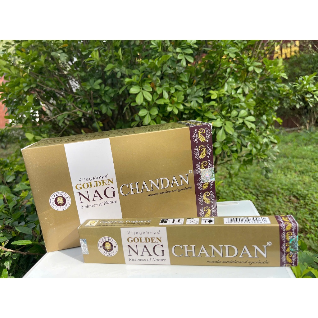 Nhang cây NAG Chandan có chân (hộp 12 tép)