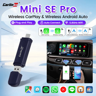  Carlinkit Mini SE Pro – Biến Apple CarPlay & Android Auto có dây thành không dây 