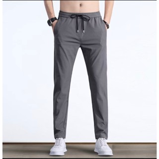 Quần thể thao nam thu đông chất nỉ mềm poly cho tập gym tập yoga