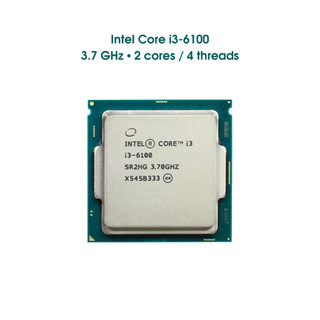 CPU Core I3 - 6100 Cũ (3.70GHz, 3M, 2 Cores 4 Threads, SK 1151 ) Tặng Kèm FAN
