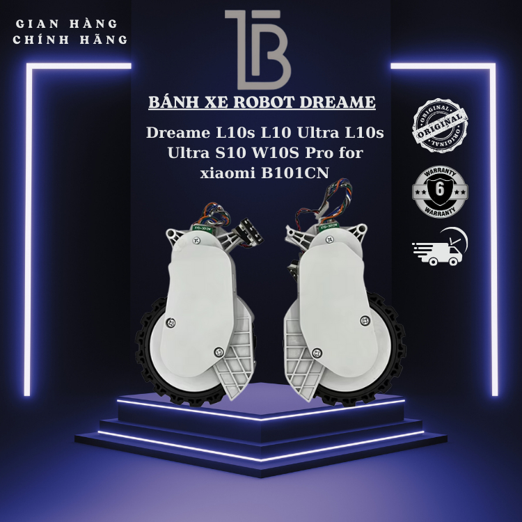 [Chính Hãng] Bánh xe Dreame L10s Ultra/ S10/ L10 Prime/ L10 Ultra/W10S