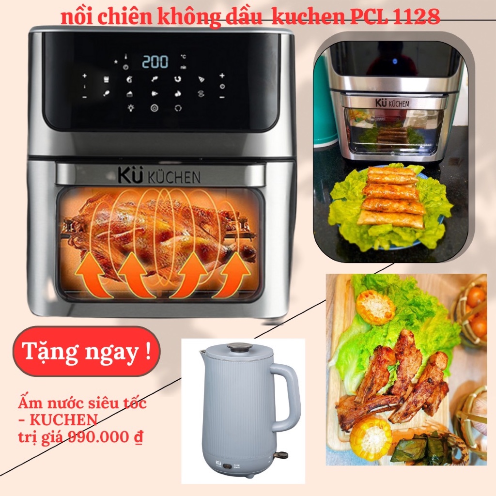 Nồi Chiên Không Dầu KUCHEN KU PCB 1128