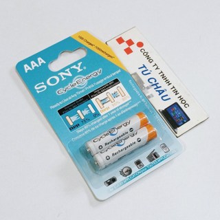 Pin sạc AAA SONY CycleEnergy / 1 Cặp (Vĩ 2 Viên)