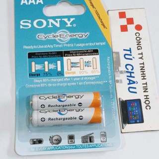 Pin sạc AAA SONY CycleEnergy / 1 Cặp (Vĩ 2 Viên)