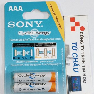 Pin sạc AAA SONY CycleEnergy / 1 Cặp (Vĩ 2 Viên)