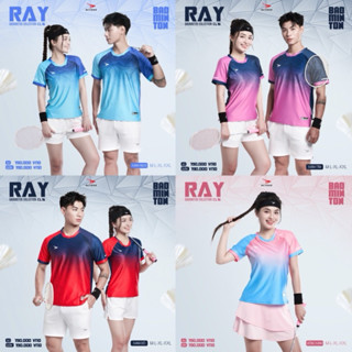 Áo Thể Thao Nam Nữ RAY Cl16 Chuyên Cầu Lông, Tennis, Pickleball