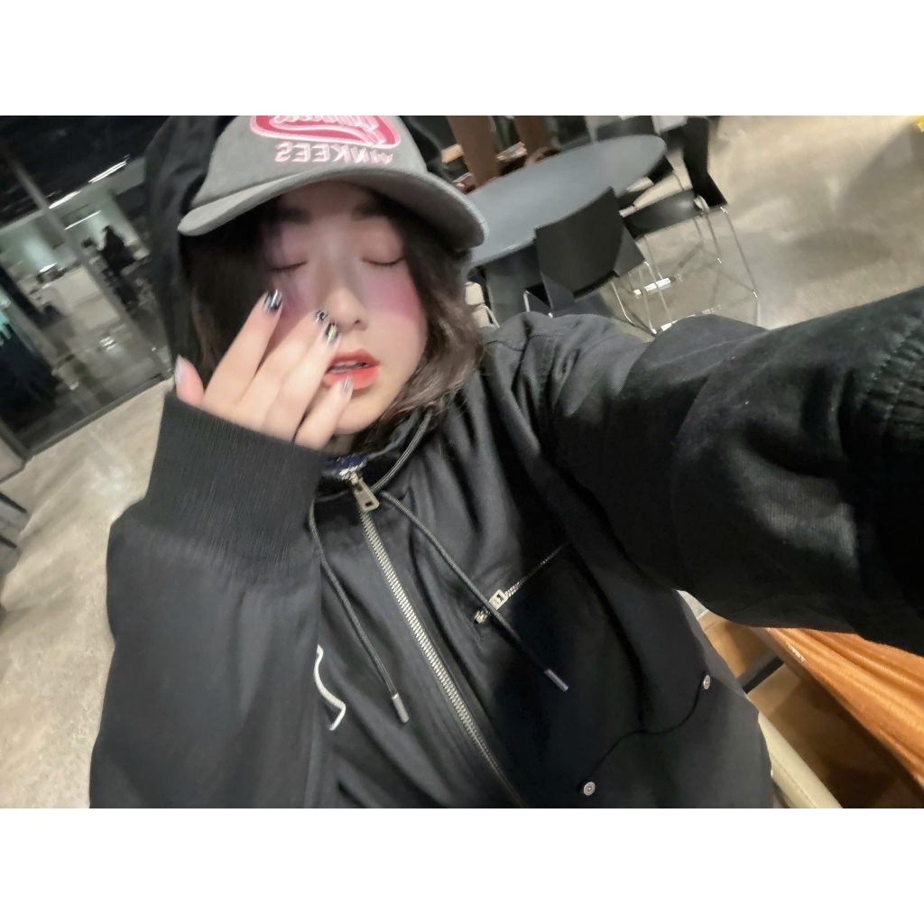 [100% AUTHENTIC - KÈM ẢNH THẬT] Áo Khoác MLB Basic Hood Work Jacket New York Yankees