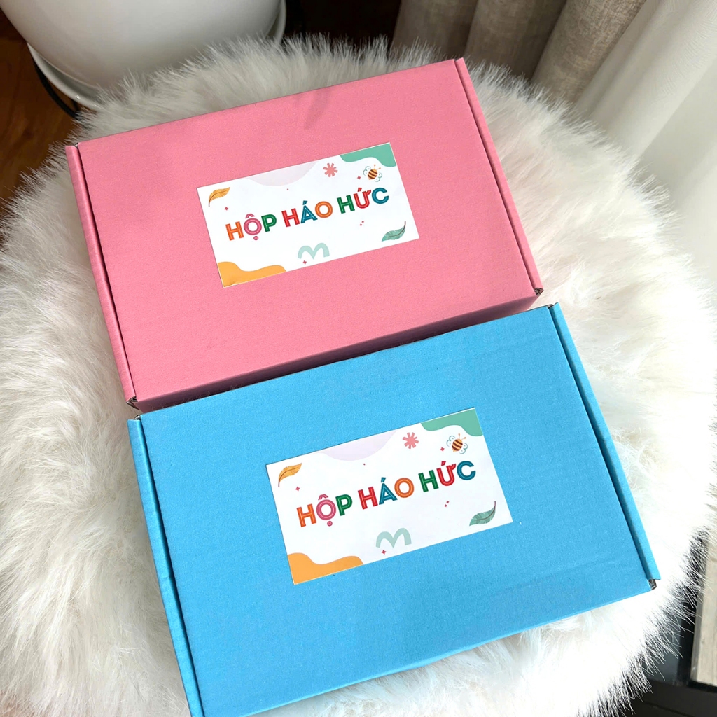 Hộp háo hức hộp quà tặng 1/6, Trung Thu, sinh nhật cho bé hộp quà bất ngờ ngập tràn niềm vui