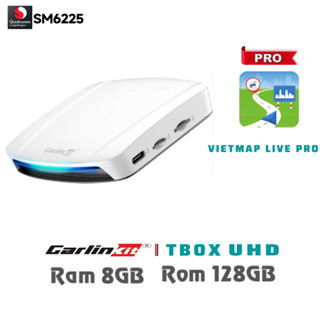 Android Box Carlinkit Tbox UHD Ram 8Gb Rom 128Gb - Chip SM6225 - Vietmap S2 - Vietmap Live Pro