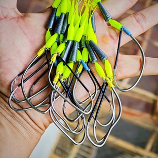 (MUA 5 GIẢM 10%)Thẻo Lưỡi câu cá lóc nhái thật nòng điện, thẻo chì 1ly6, 1ly8, 2ly