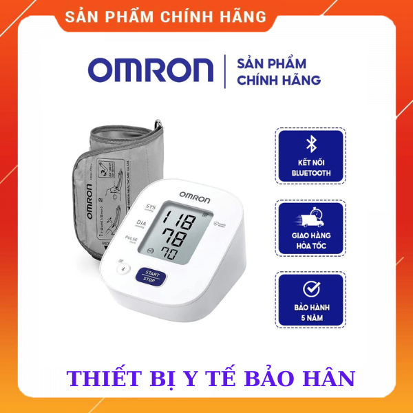 Máy đo huyết áp Omron HEM 7142T1 + Tặng kèm sạc omrom 700mA