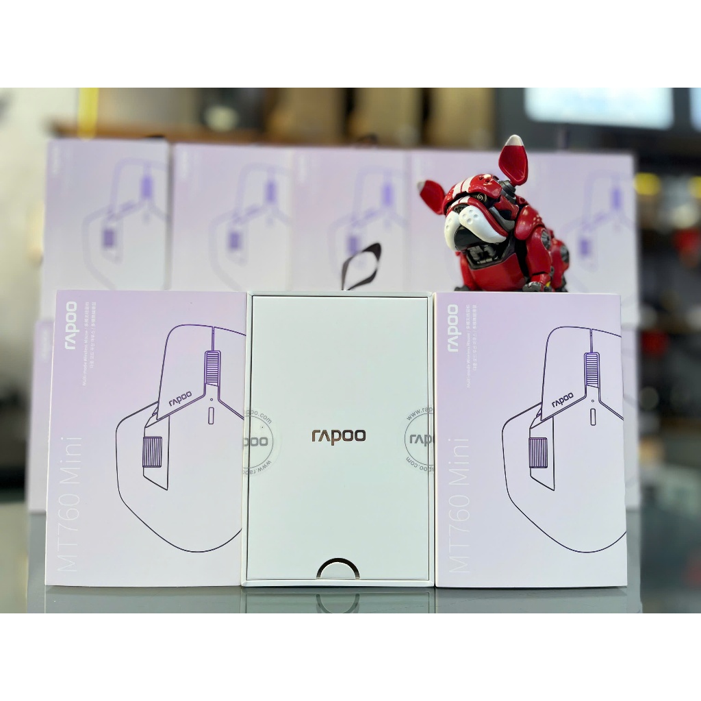 Chuột Rapoo MT760 Mini Không Dây Đen