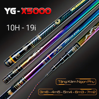  Cần Câu Tay YG x5000 10H-19i  Tặng Ngọn Phụ  