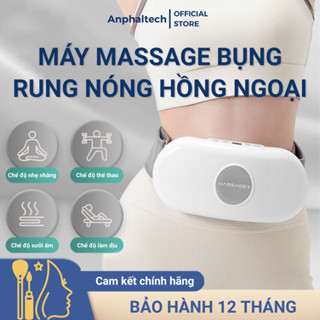  Máy Massage Rung Giảm Mỡ Bụng DDJ-02 Đai Massage Giảm Mỡ Chườm Nóng Kết Hợp Với Rung Tần Số Cao Mát Xa Giảm Đau Nhức 