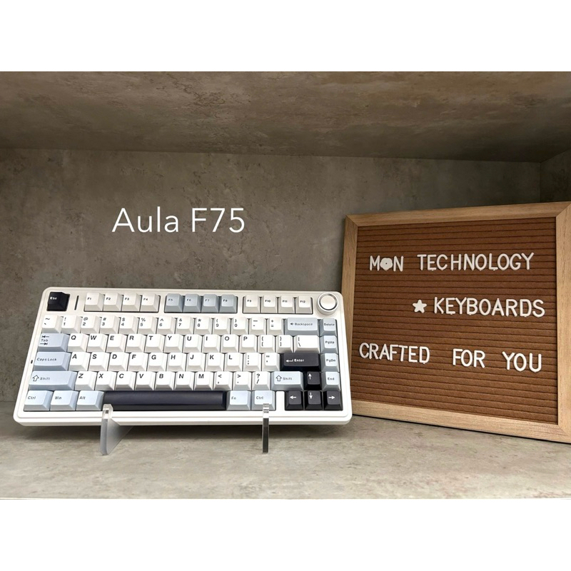 [Sẵn Hàng] Bàn phím Aula F75 3 Modes | Mạch Xuôi | Led RGB | Led Viền | Keymap | BigBuy360 - bigbuy360.vn