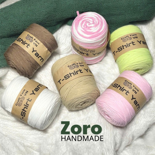 Sợi vải T-Shirt Craft Yarn VN cuộn 250g móc túi bền đẹp