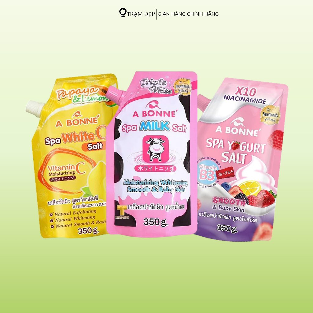 Muối Tắm Tẩy Tế Bào Chết Cơ Thể A Bonne (350g)